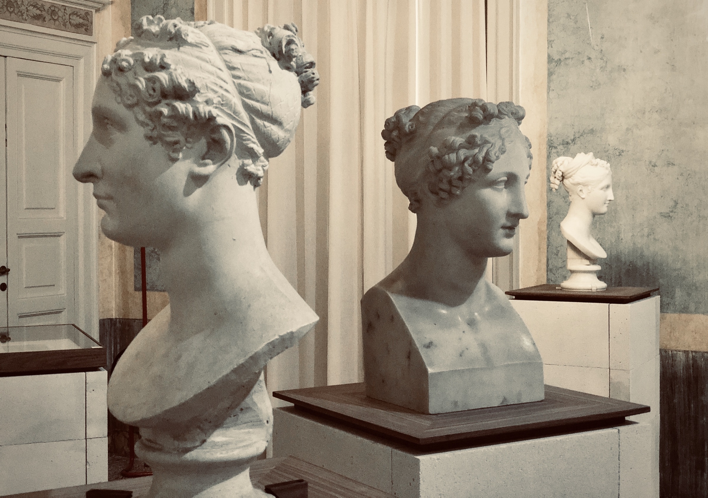 Allestimento mostra “Canova. I volti ideali”