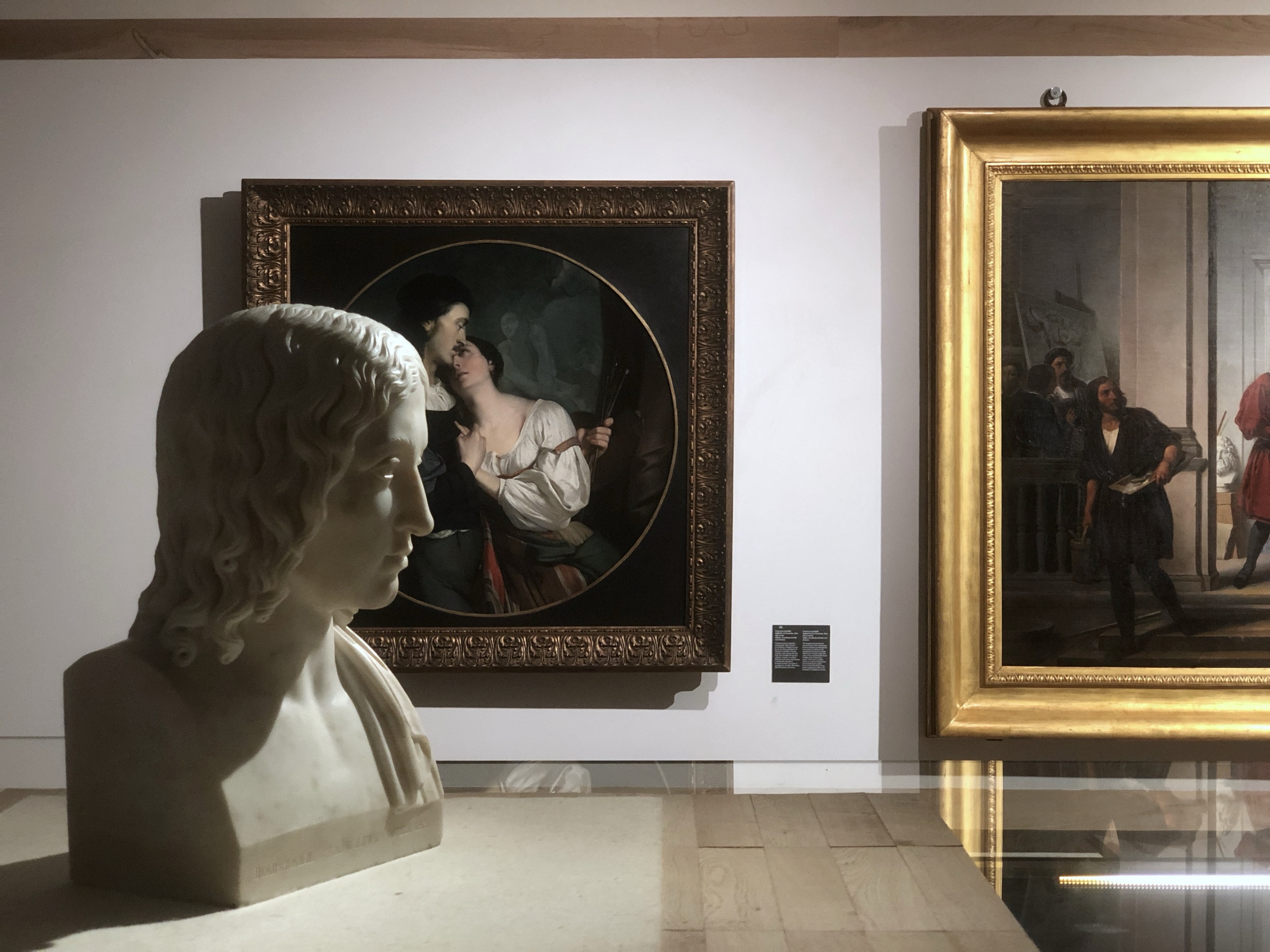 Allestimento mostra “La lezione di Raffaello”