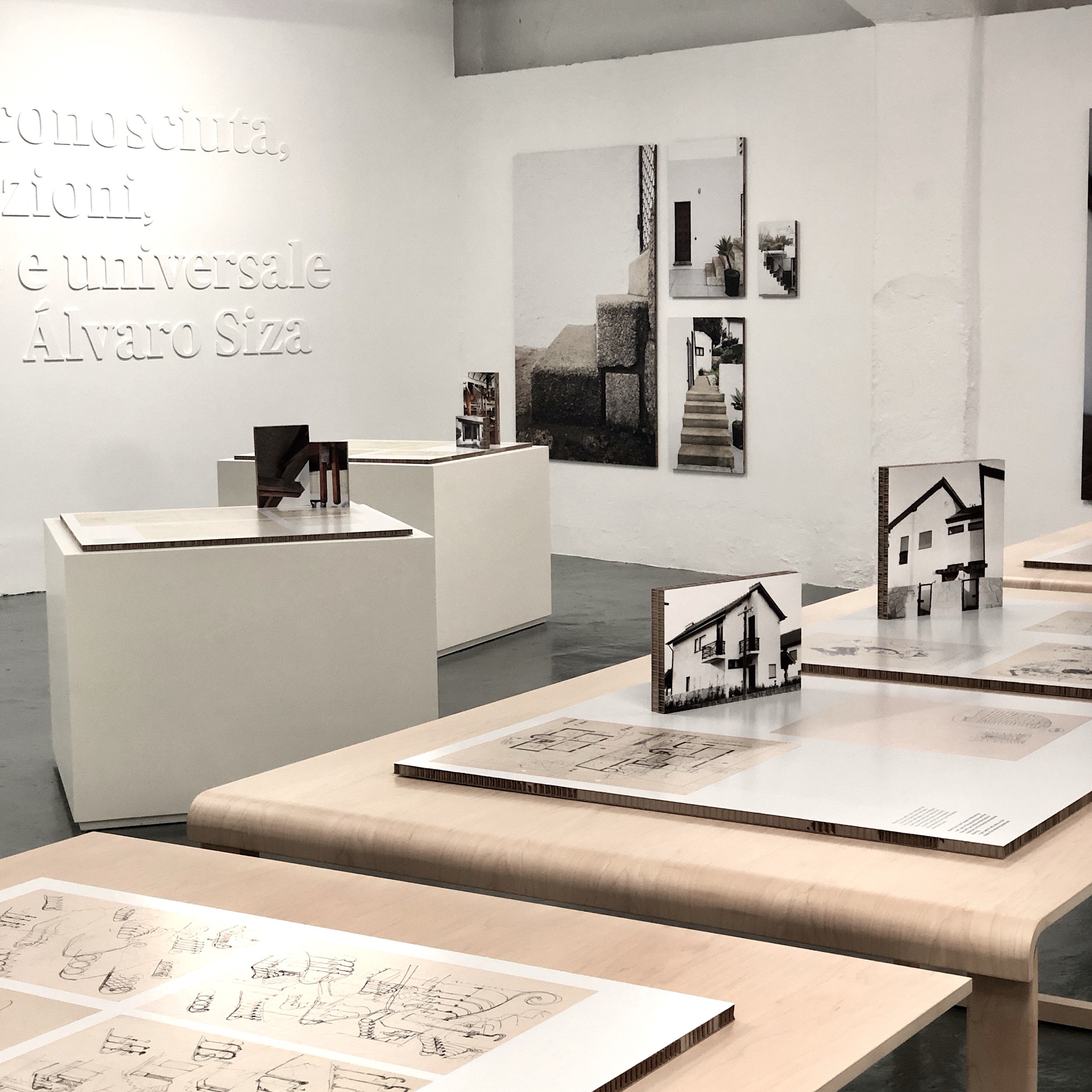 Curatela e Allestimento mostra “Siza antes Siza. Alvaro Siza l’opera prima”