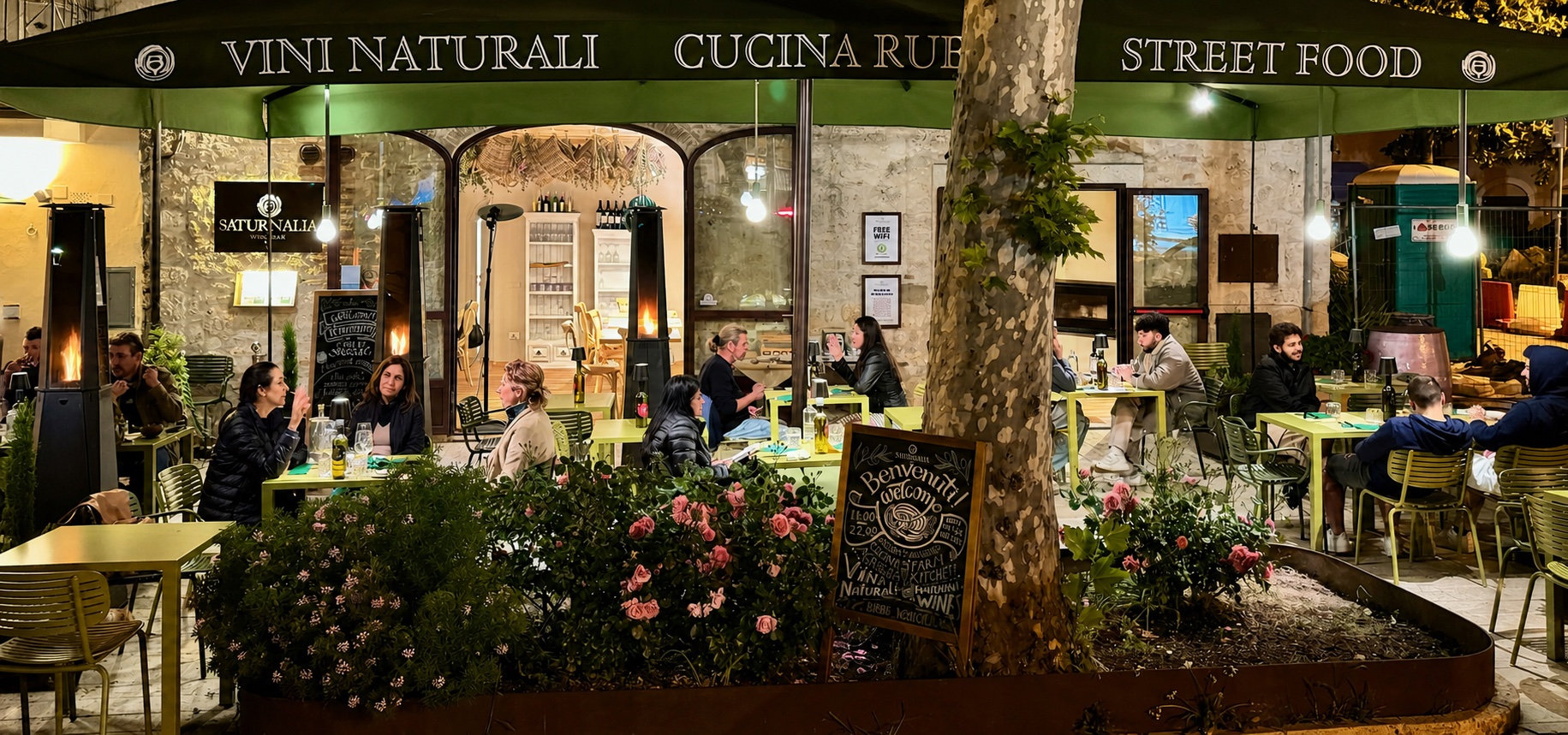 Ristrutturazione Wine Bar “Saturnalia”